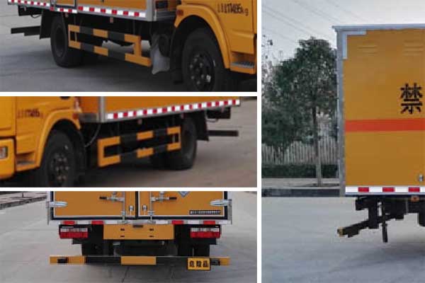 多利卡5.1米（6.7吨）毒性感染性厢式车