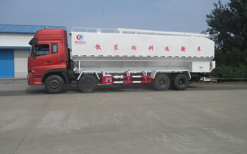 天锦三轴CLW5311ZSLD5型散装饲料运输车