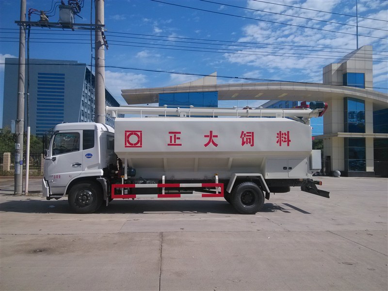 东风天锦20立方散装饲料运输车