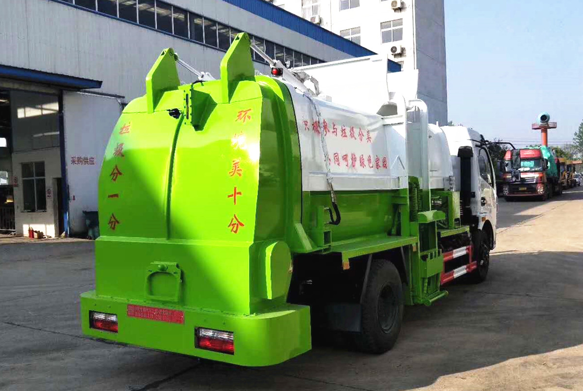 东风8立方厢式餐厨垃圾车