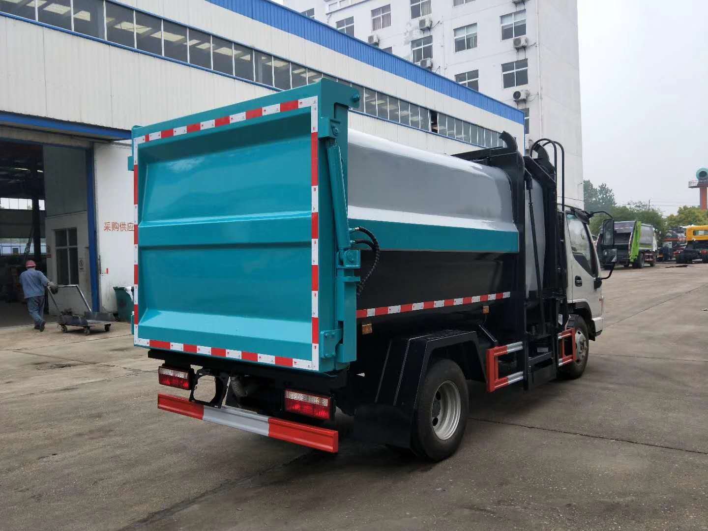 江淮康玲（7.5立方）侧装压缩垃圾车