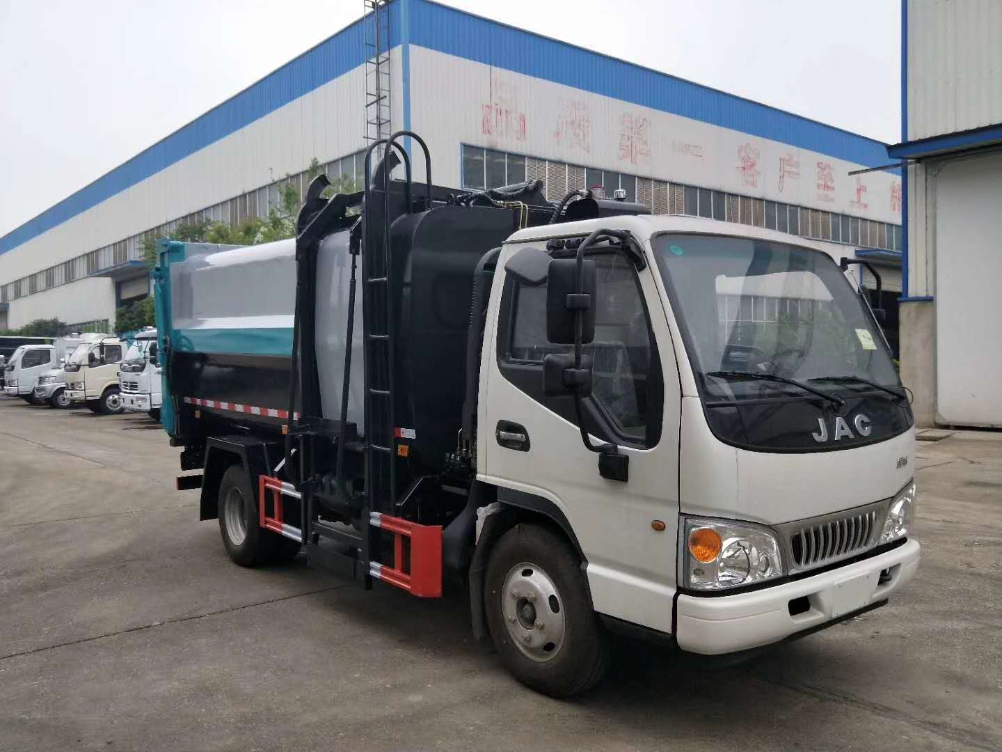 江淮康玲（7.5立方）侧装压缩垃圾车