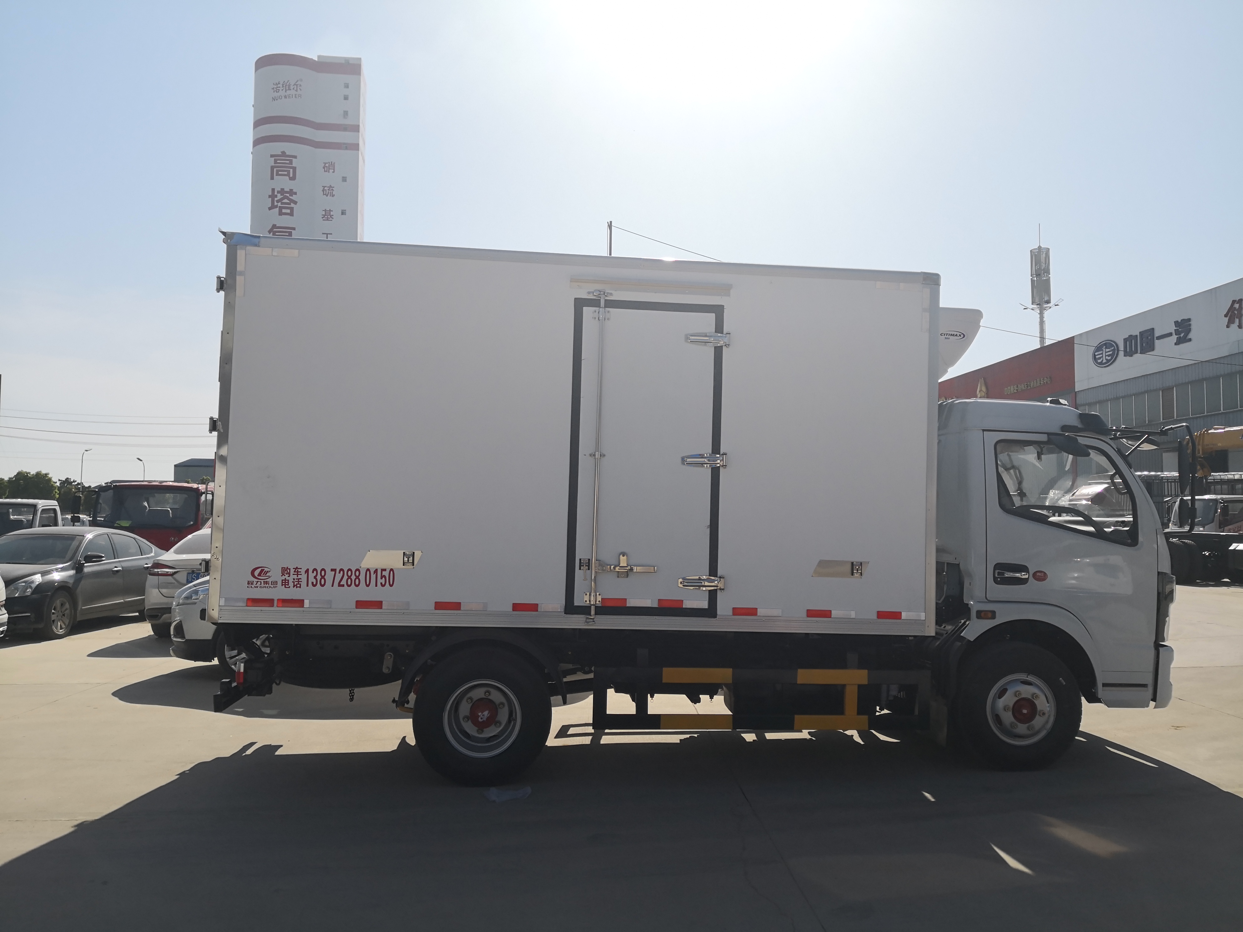 东风凯普特蓝牌冷藏车