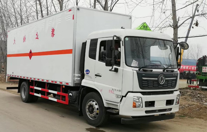 东风天锦国六气体厢危险品车