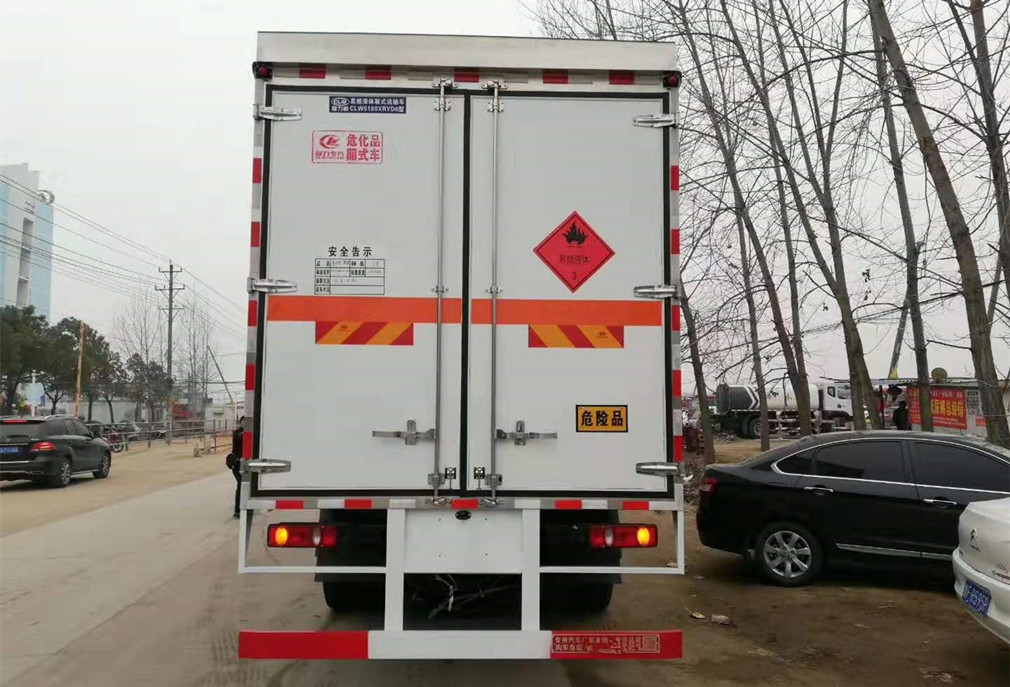 东风天锦国六气体厢危险品车