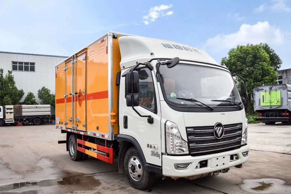 福田M6蓝牌爆破器材运输车