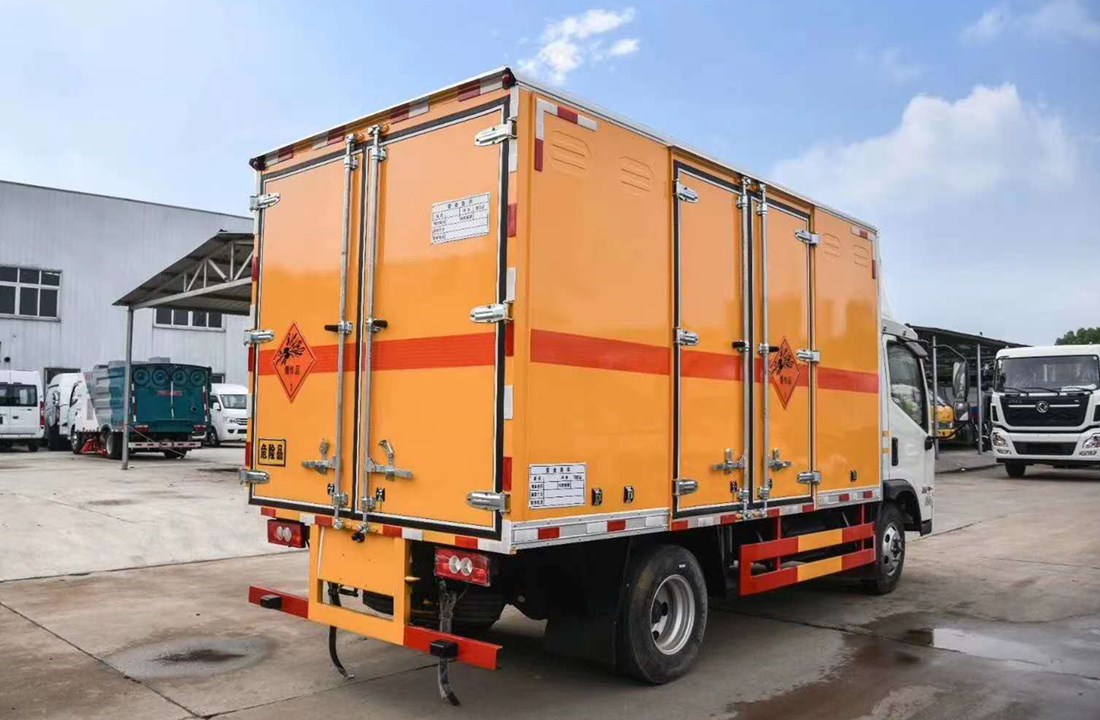 福田M6蓝牌爆破器材运输车