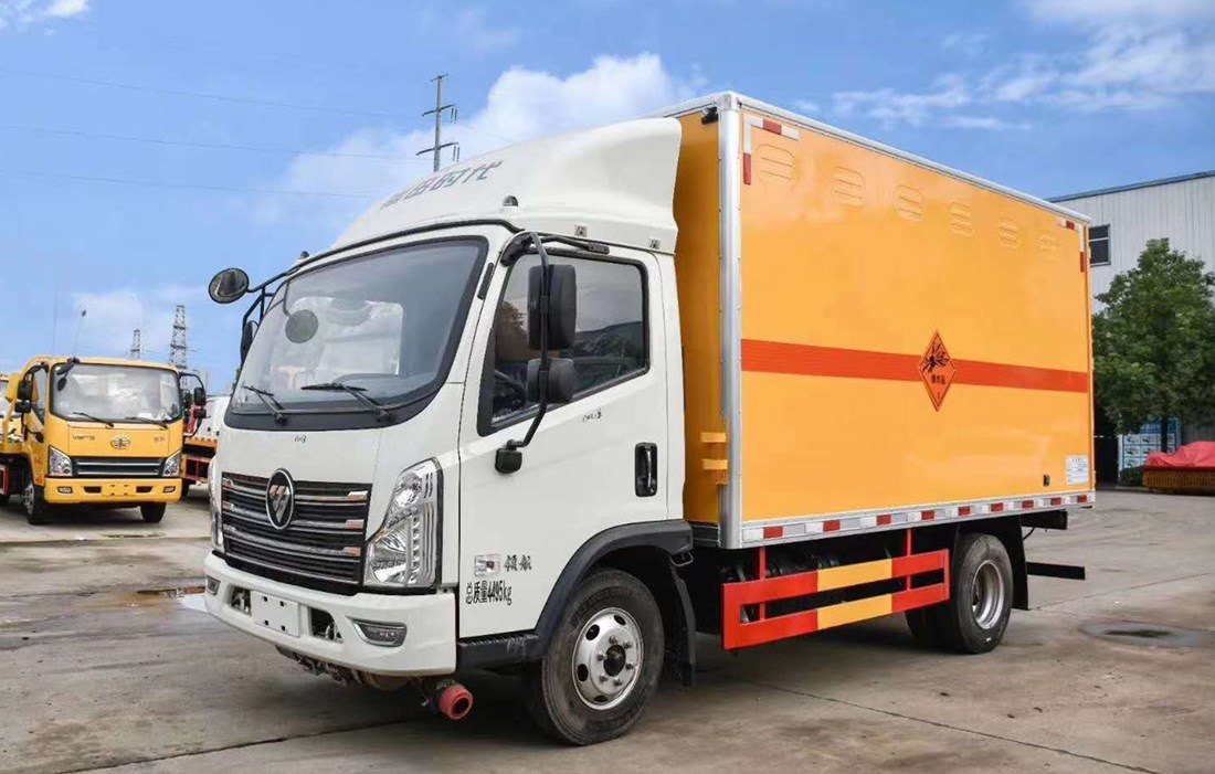 福田M6蓝牌爆破器材运输车