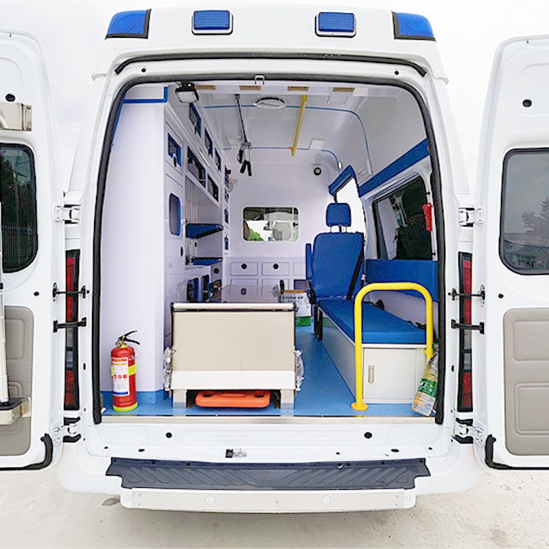 福特V348长轴高福星监护型救护车