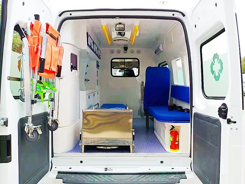 福特新时代长轴ABS一体化内饰救护车