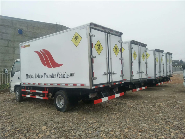 五十铃医疗废物运输车