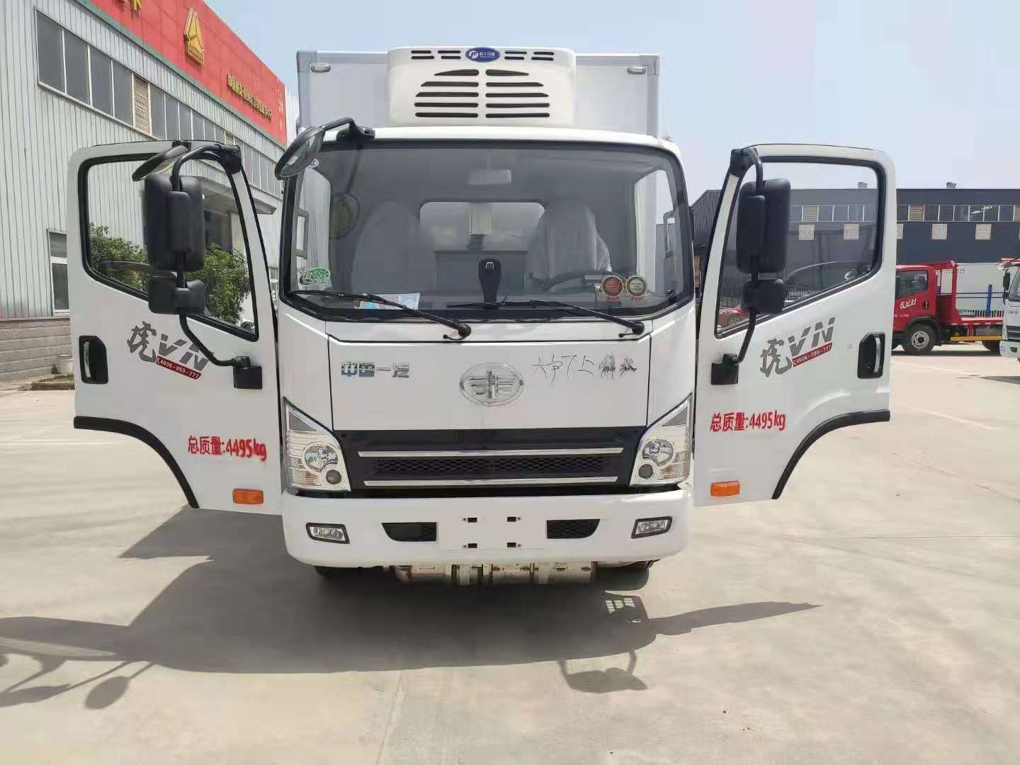 解放蓝牌国六医疗废物转运车