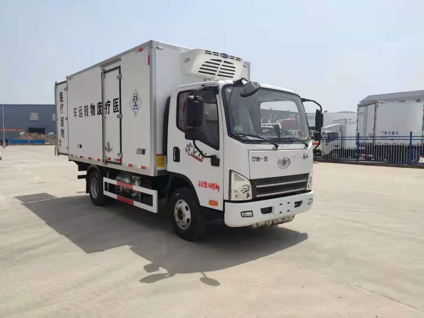 解放蓝牌国六医疗废物转运车