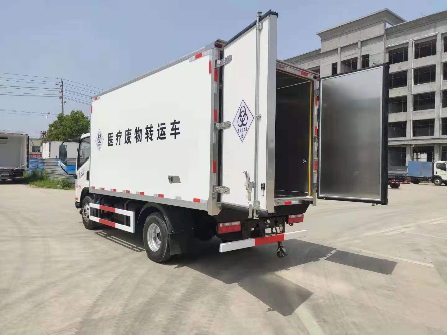 解放蓝牌国六医疗废物转运车