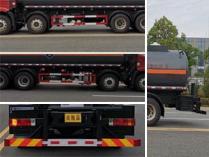 程力牌CL5320GFWC6型腐蚀性物品罐式运输车