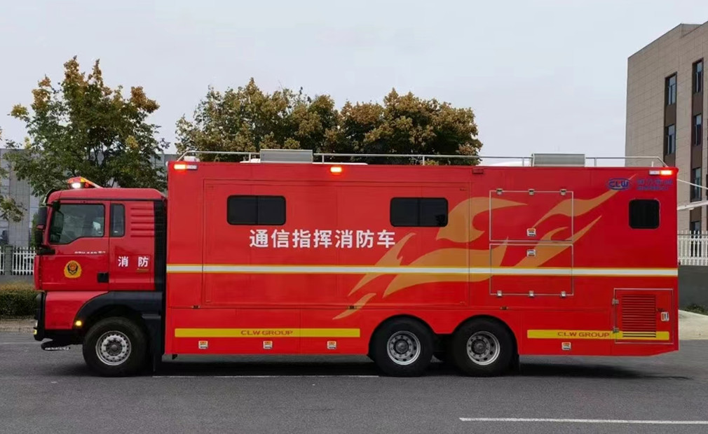 汕德卡5G通讯指挥车