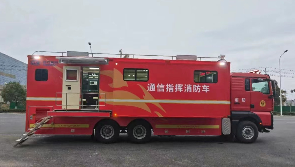 汕德卡5G通讯指挥车