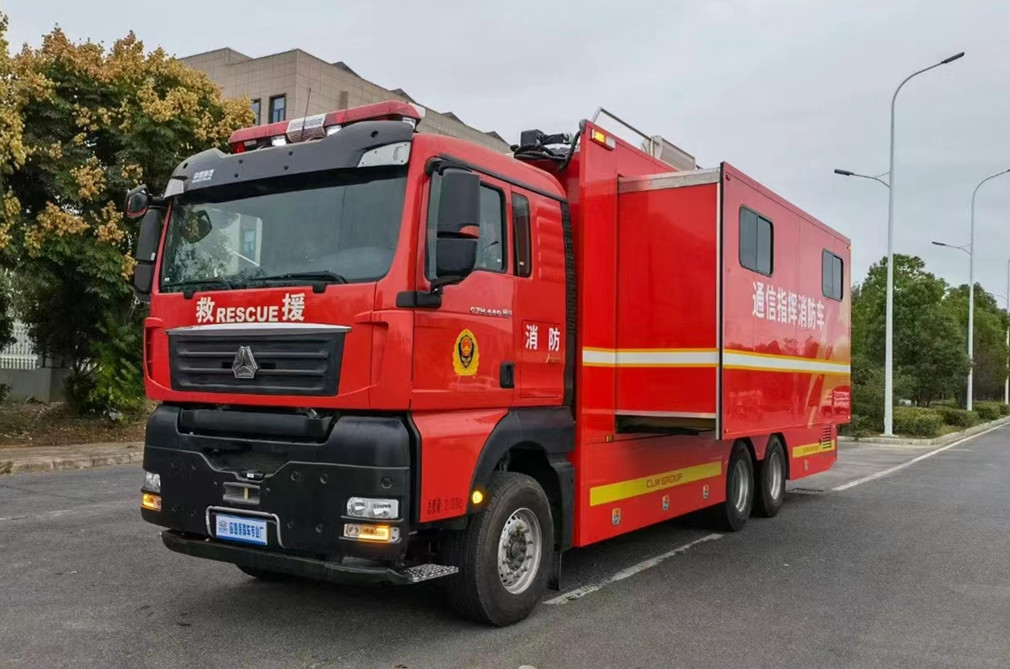 汕德卡5G通讯指挥车