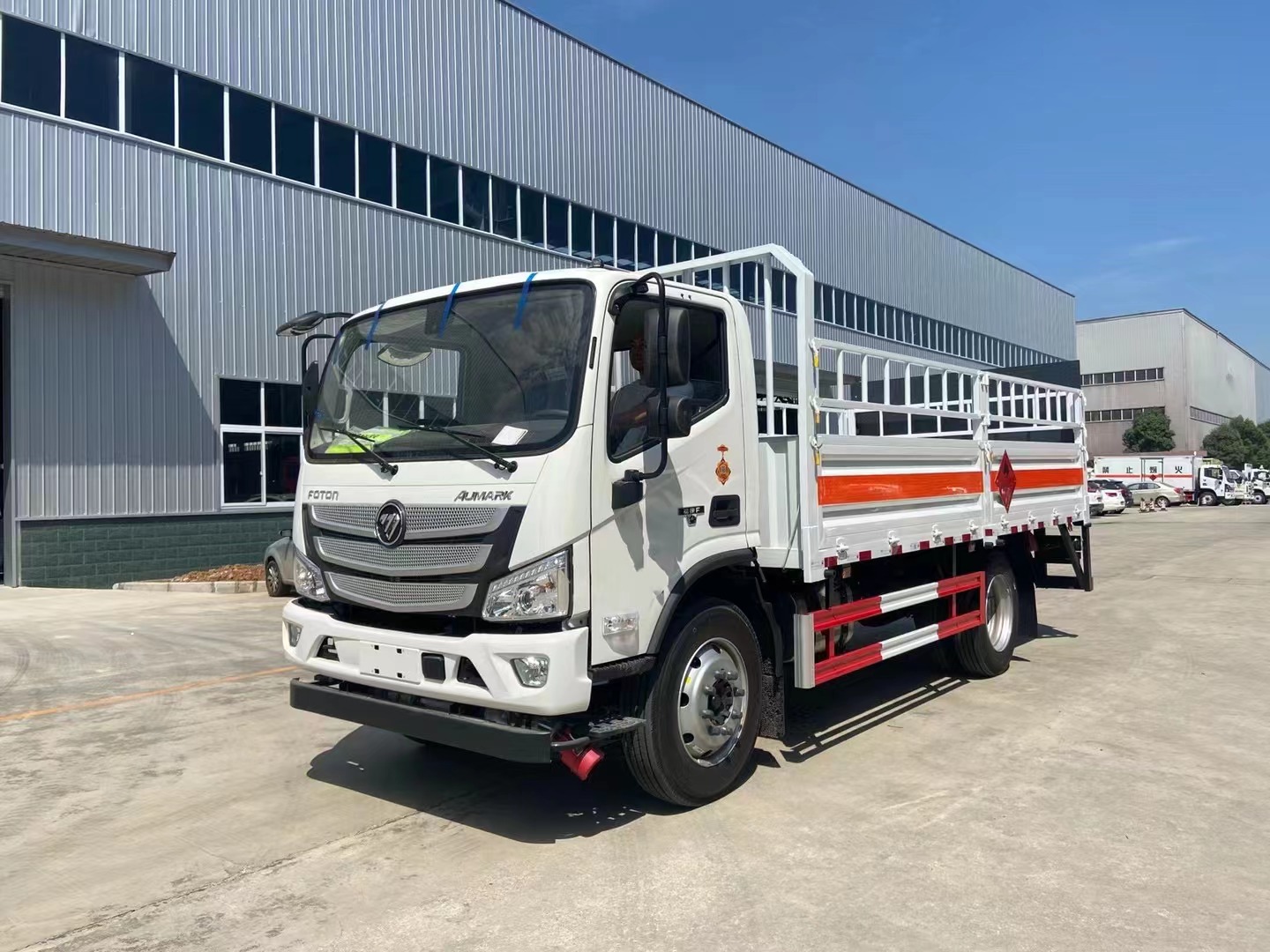 福田欧马可5.2米气瓶运输车/7吨