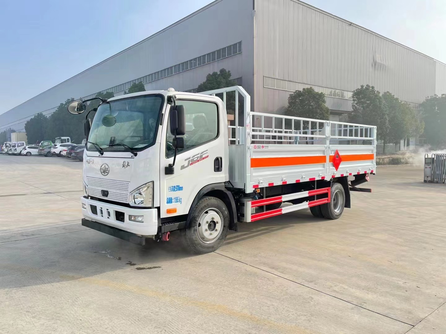 解放5.2米气瓶运输车/7.55吨