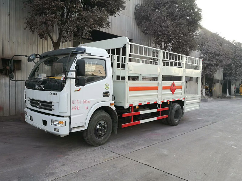 福建南平仓栏式气瓶运输车成功拿牌