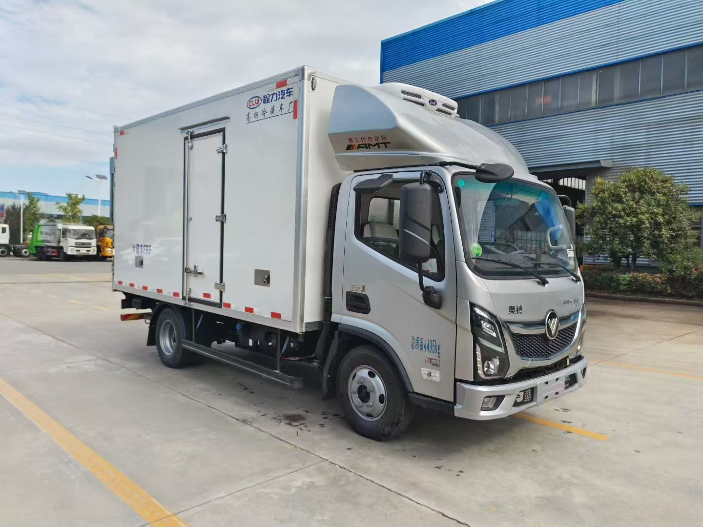 福田奥铃速运玉兔自动挡欧康158国六冷藏车&amp;#160;