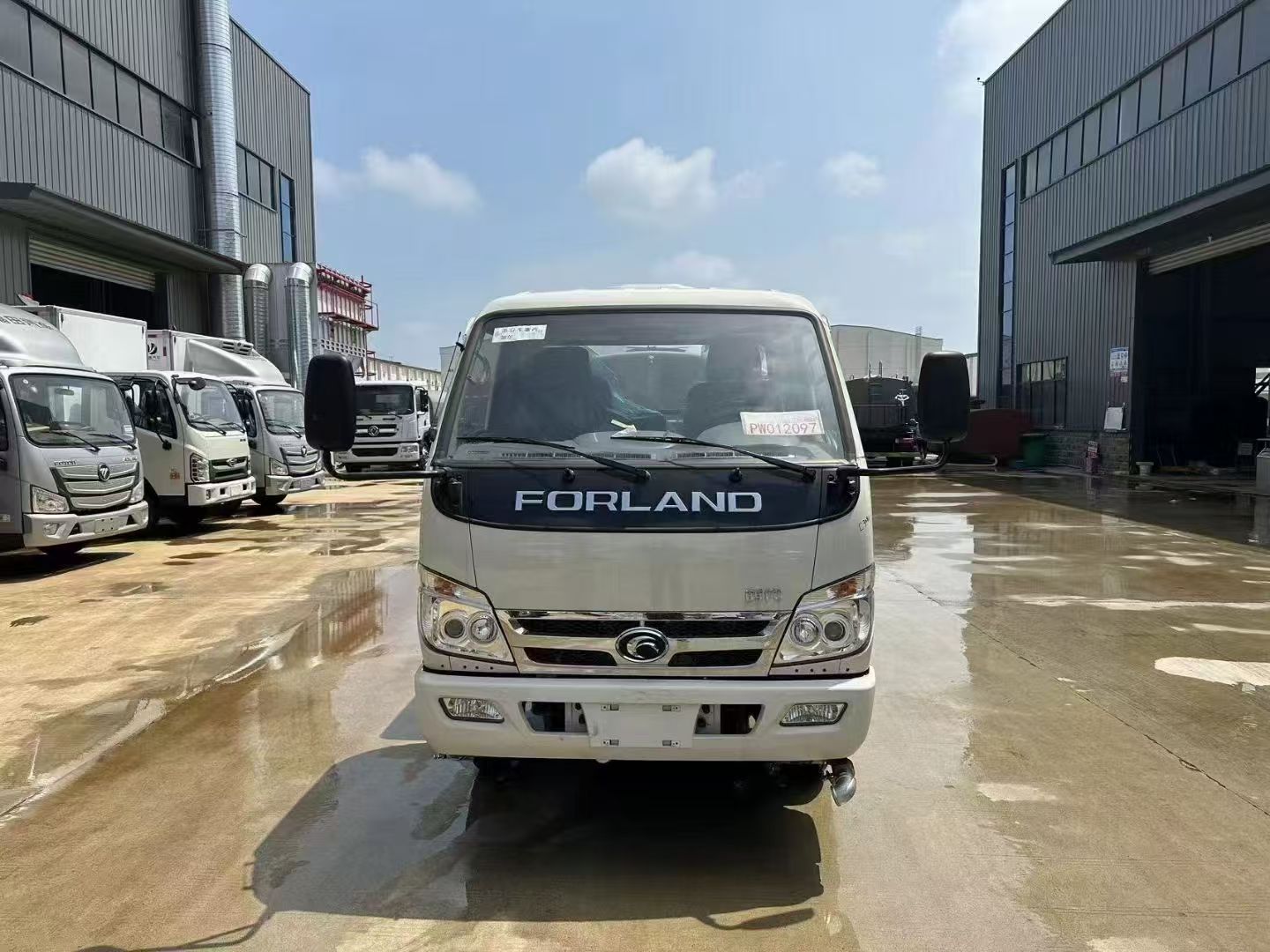 福田小卡5方不上户洒水车