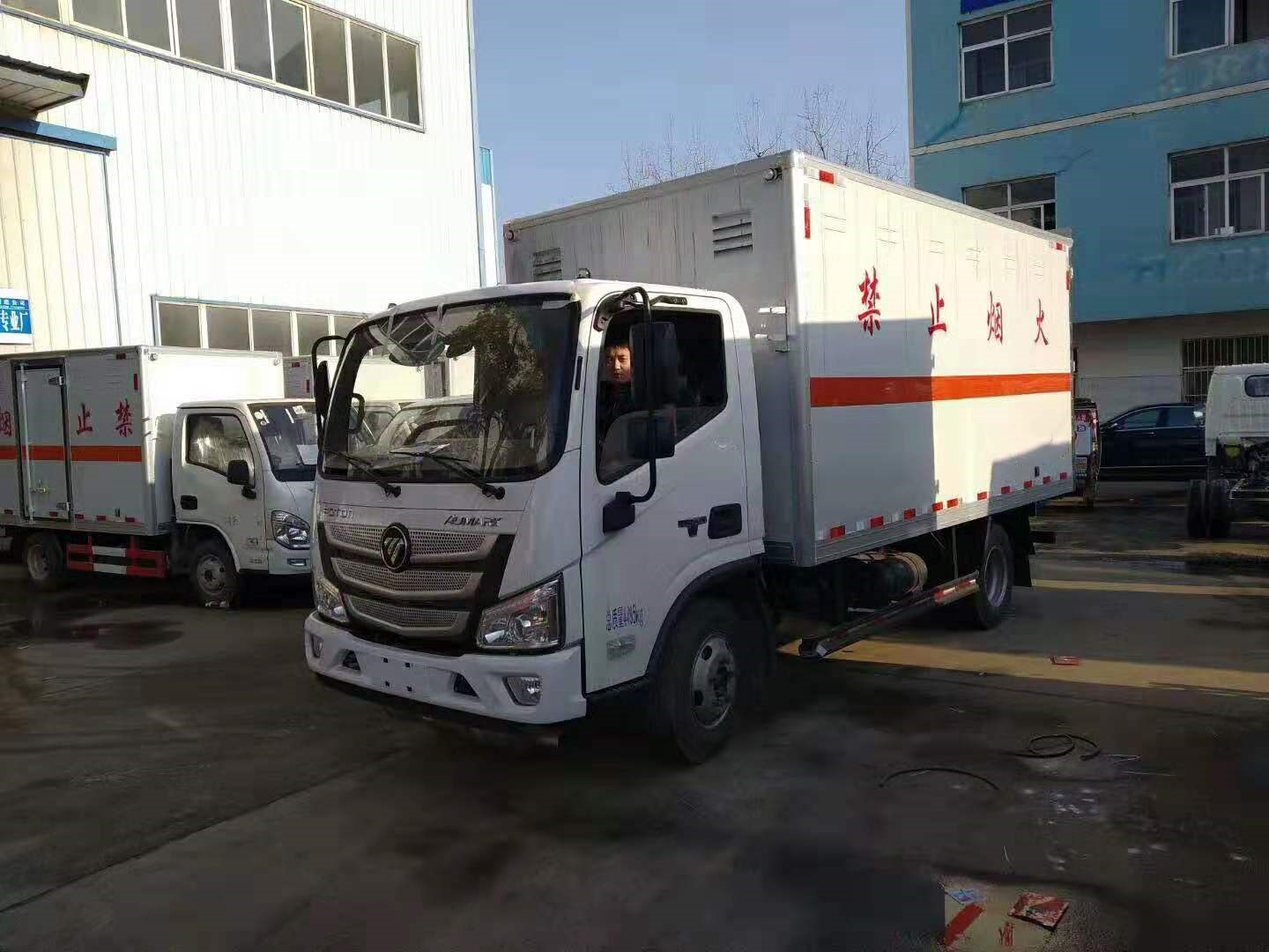 甘肃王总福田欧马可气体厢式车全款现车提走