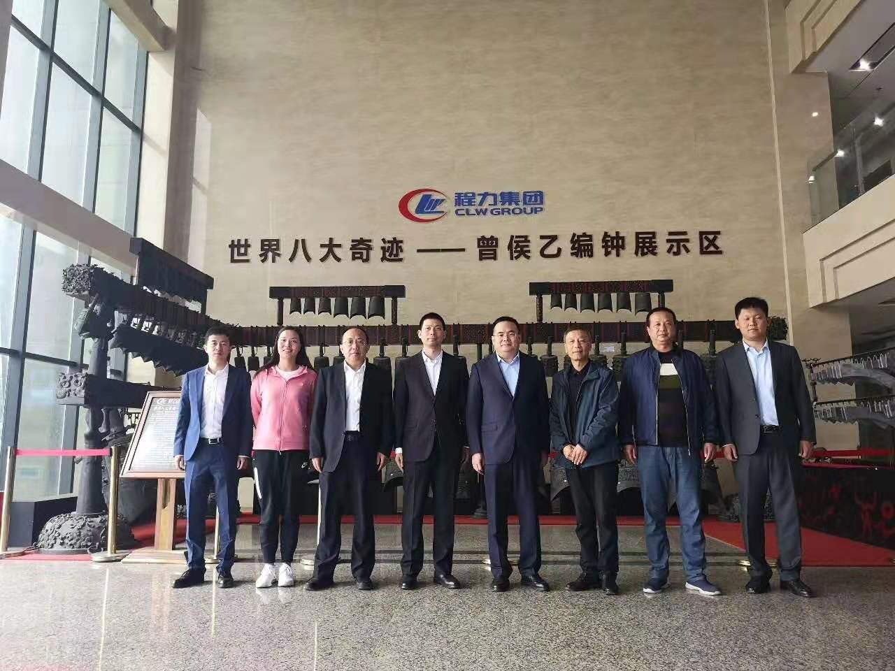 福田国际总裁马仁涛带领公司高级别商务团队莅临程力专汽指导工作