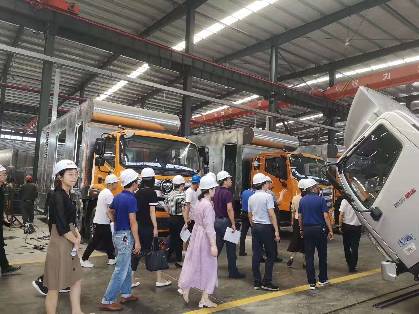 共青团省委陈书记一行来程力集团考察工作