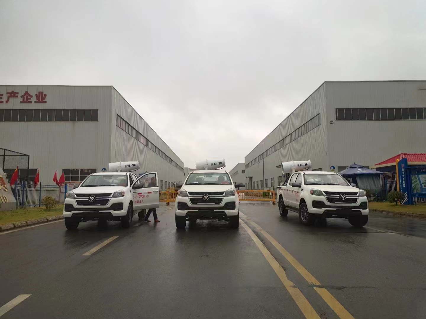 市区防疫消毒，福田皮卡来帮您