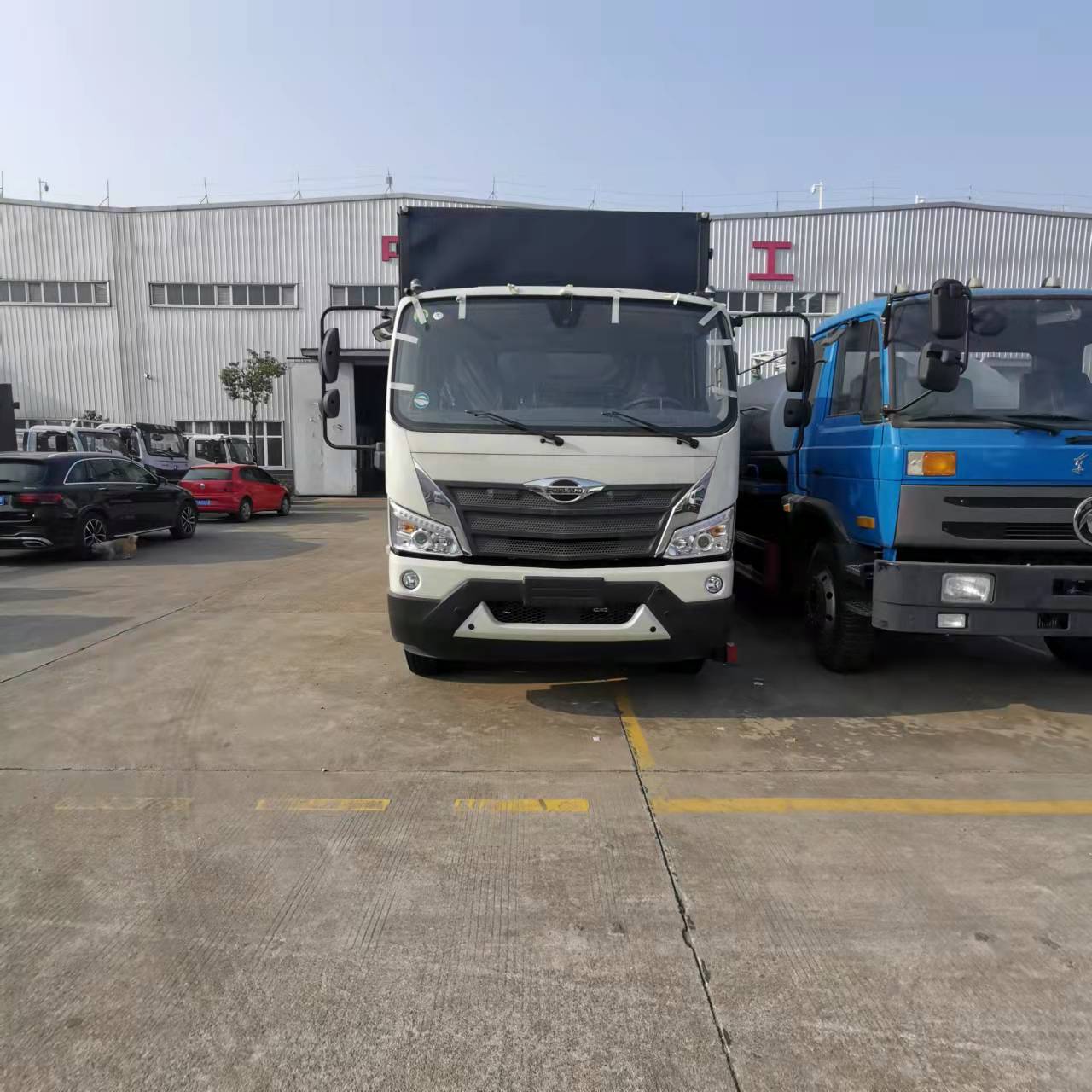 重载版爆破车——福田瑞沃190马力危爆车