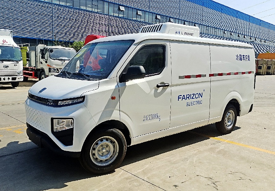 3.7立方米纯电动面包冷藏车